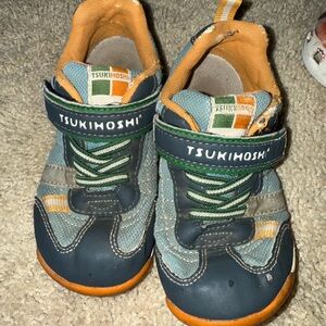 Tsukihoshi Kids Sneakers - Blue, Green, and Orange